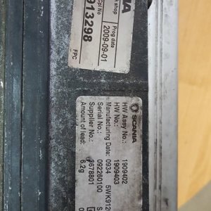 STEROWNIK KASETA KOMPUTER SILNIKA SCANIA R 1909402